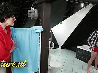 60 Year Old Step-Granny Spying On Say no to Brand-new Stepson & Surprises Him